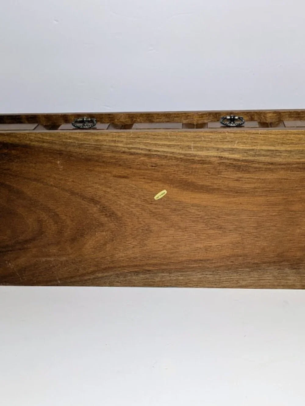 Vintage Wooden Roll Top Desk Valet Organizer